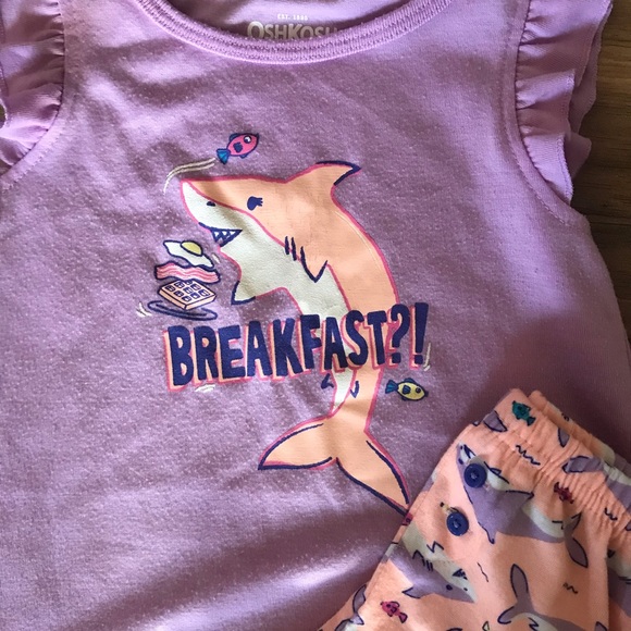 Toddler Girl’s Oshkosh Pajama Set - Picture 2 of 3